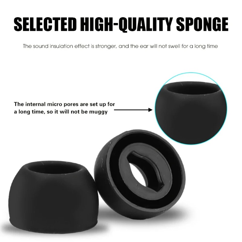 Silicone Ear Tips for Samsung  - đánh giá và giá Earphone Foam Tip