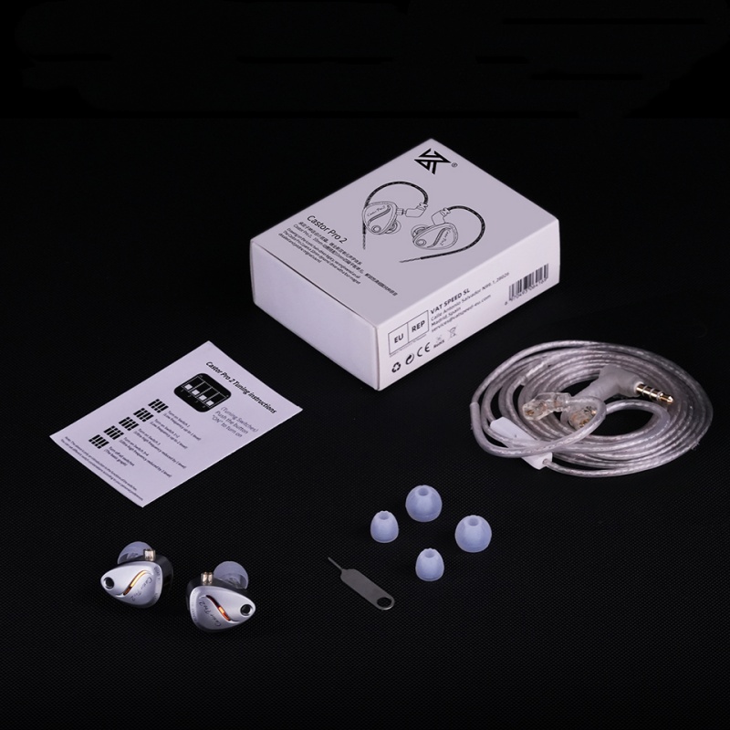KZ Castor PRO 2 HiFi Earphones - đánh giá và giá Audiophile Headphone Wired