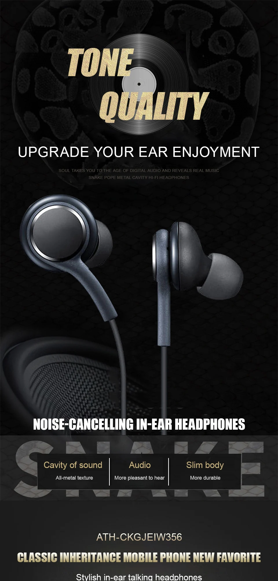 In-Ear 3.5mm Wired Type-C Earp - đánh giá và giá Audiophile Headphone Wired
