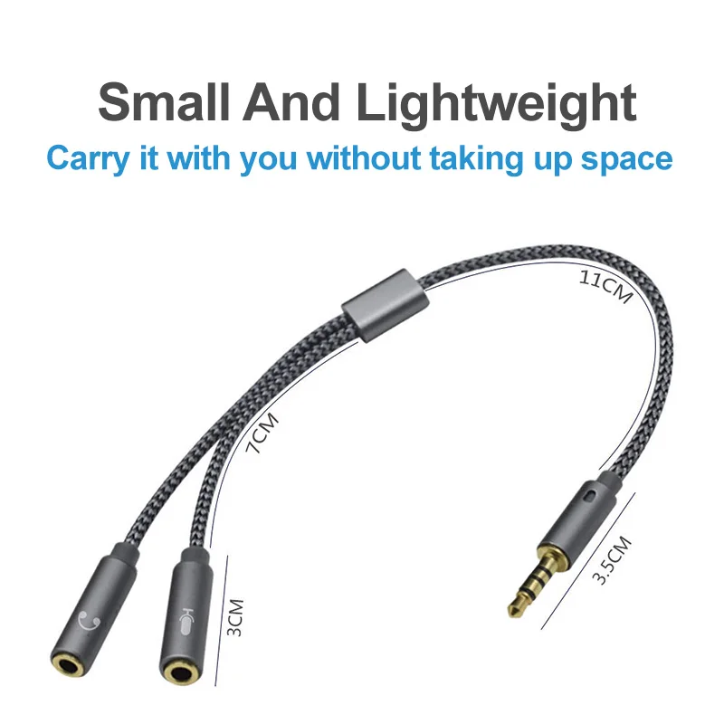 Headset Splitter 3.5mm Audio M - đánh giá và giá Earphone Splitter Jack
