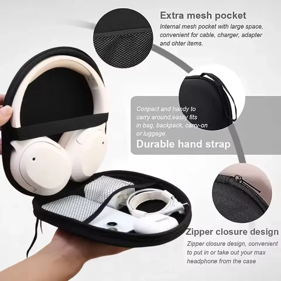 Hard EVA Headphone Carrying Ca - đánh giá và giá Sony Headphone Wh-1000Xm4
